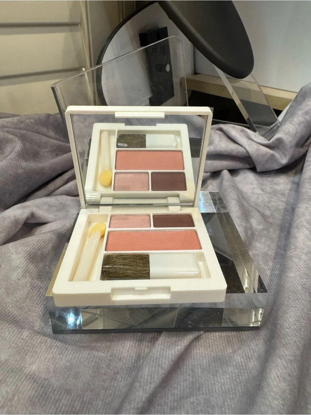 Clinique Rosewine Shadow Duo Blush & Eyeshadow Palette - Pink Tones NEW